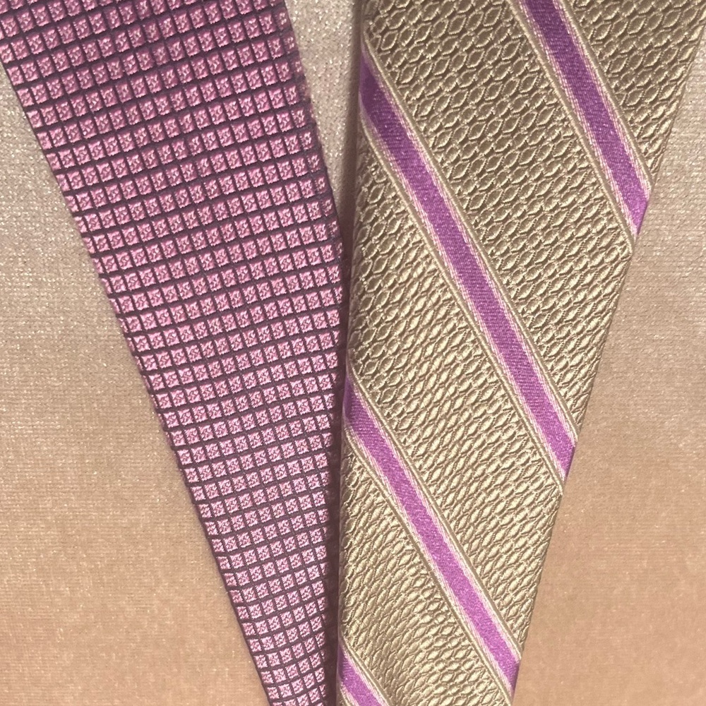 Purple Hand Crafted Obi Belt Upcycled Silk Ties C… - image 7